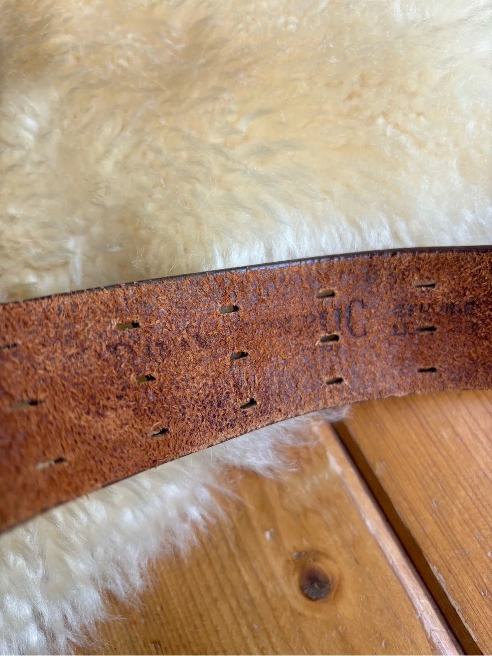 Vintage Leather Belt